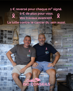Octobre Rose : chez ISO CONSEILS, chaque m² compte