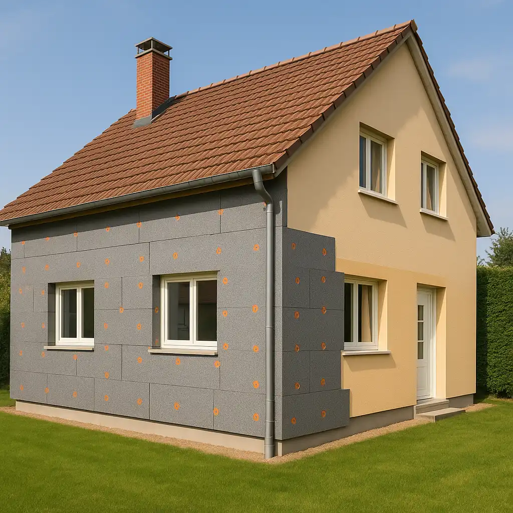 Image d'illustration de l'isolation par l'extérieure